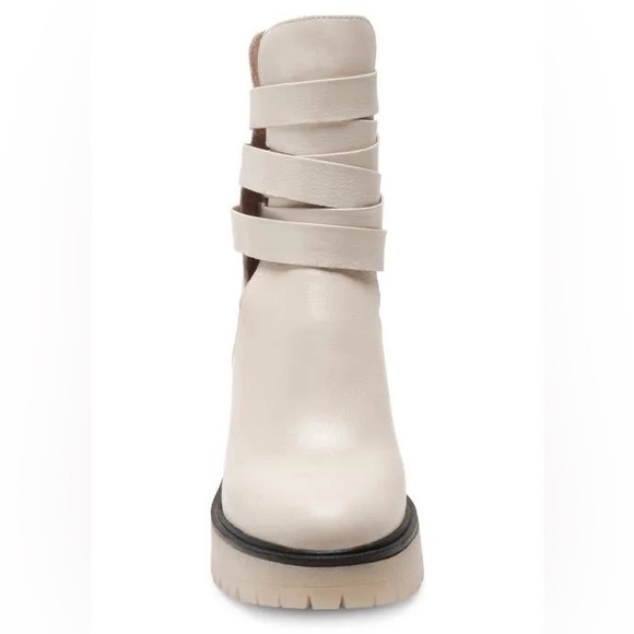 NWOT Free People Anthropologie Jesse Cutout Platform Boot. Color: Frost Size: - Picture 10 of 13